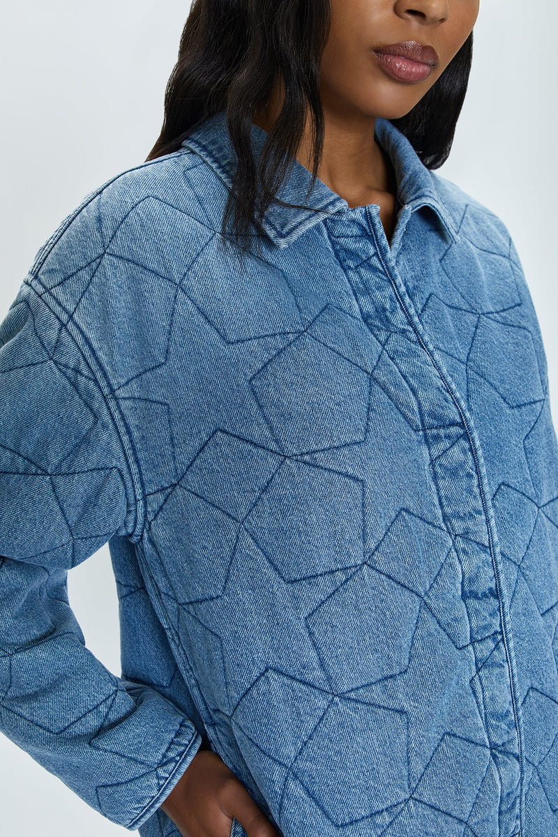 PISTOLA - ALYSSA QUILTED SHACKET