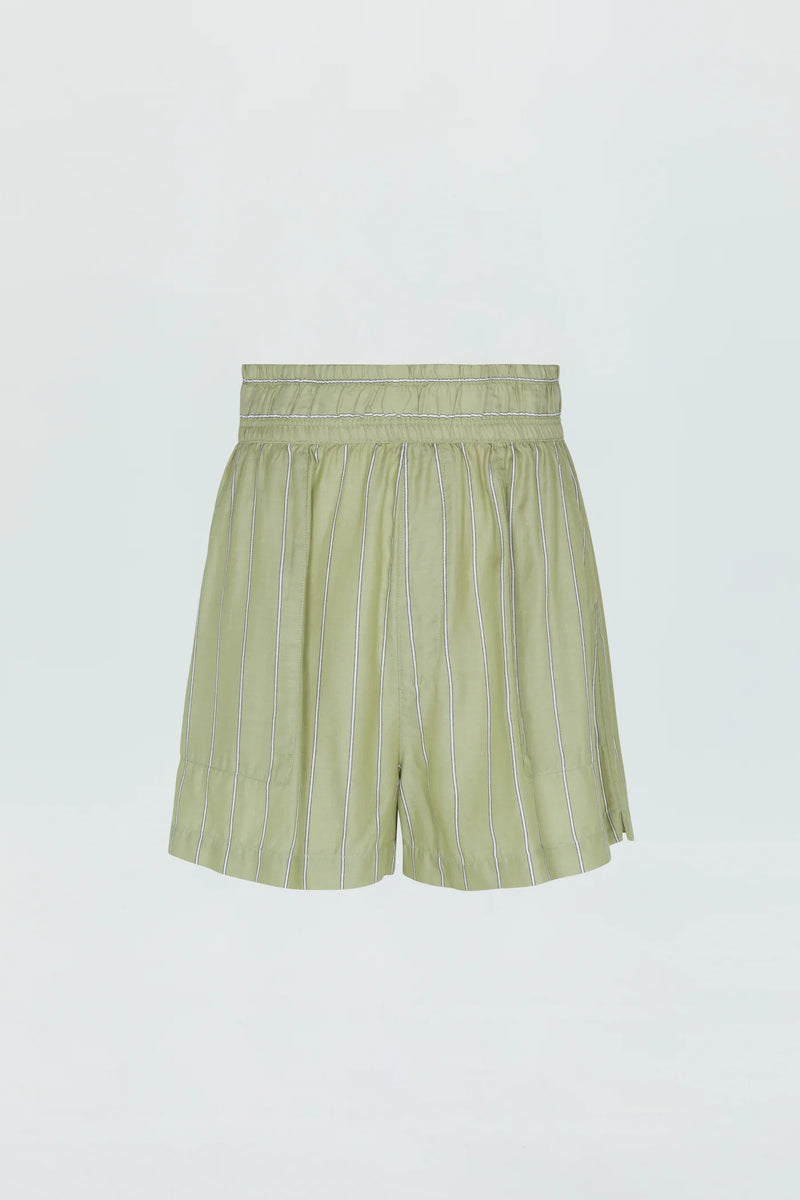 PISTOLA - ANNIE SHORT SAGE STRIPE