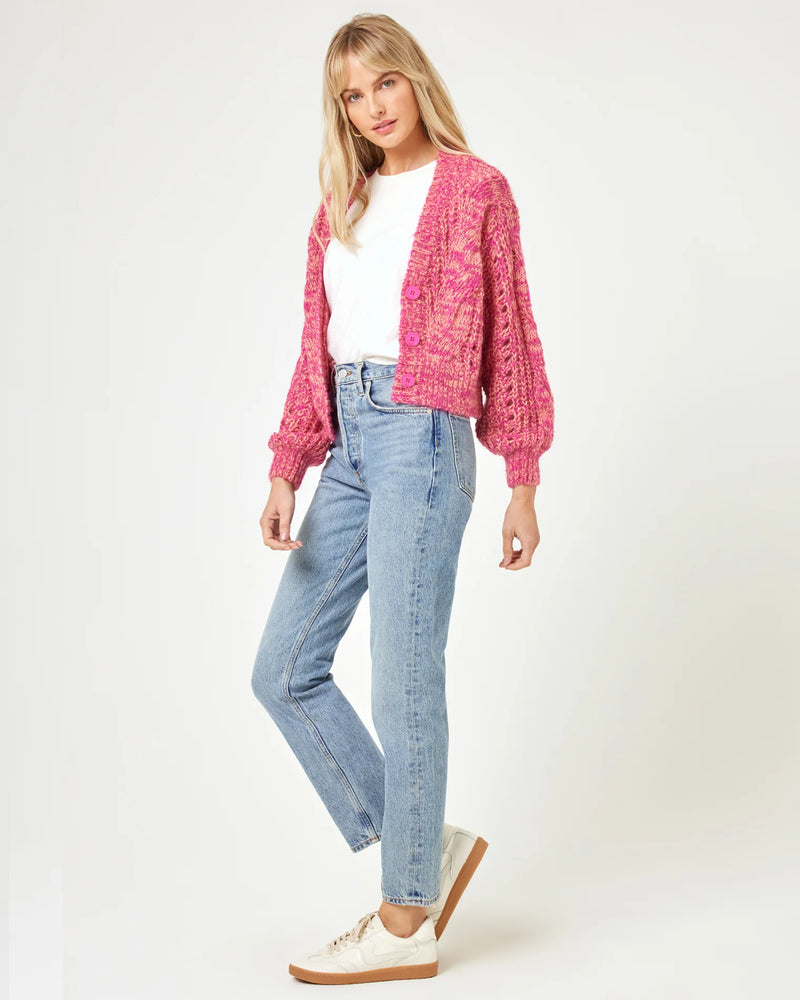 LSPACE - STRAWBERRY FIELDS CARDIGAN