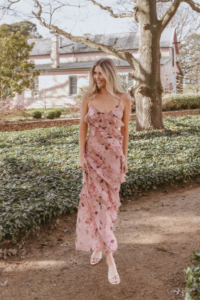 petal and pup pink maxi dress Belle Maxi Dress