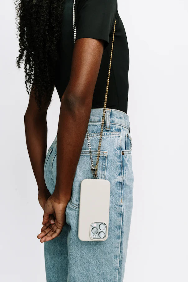 MARRIN COSTELLO JEWELRY - KELSEY PHONE CHAIN MIXED METAL