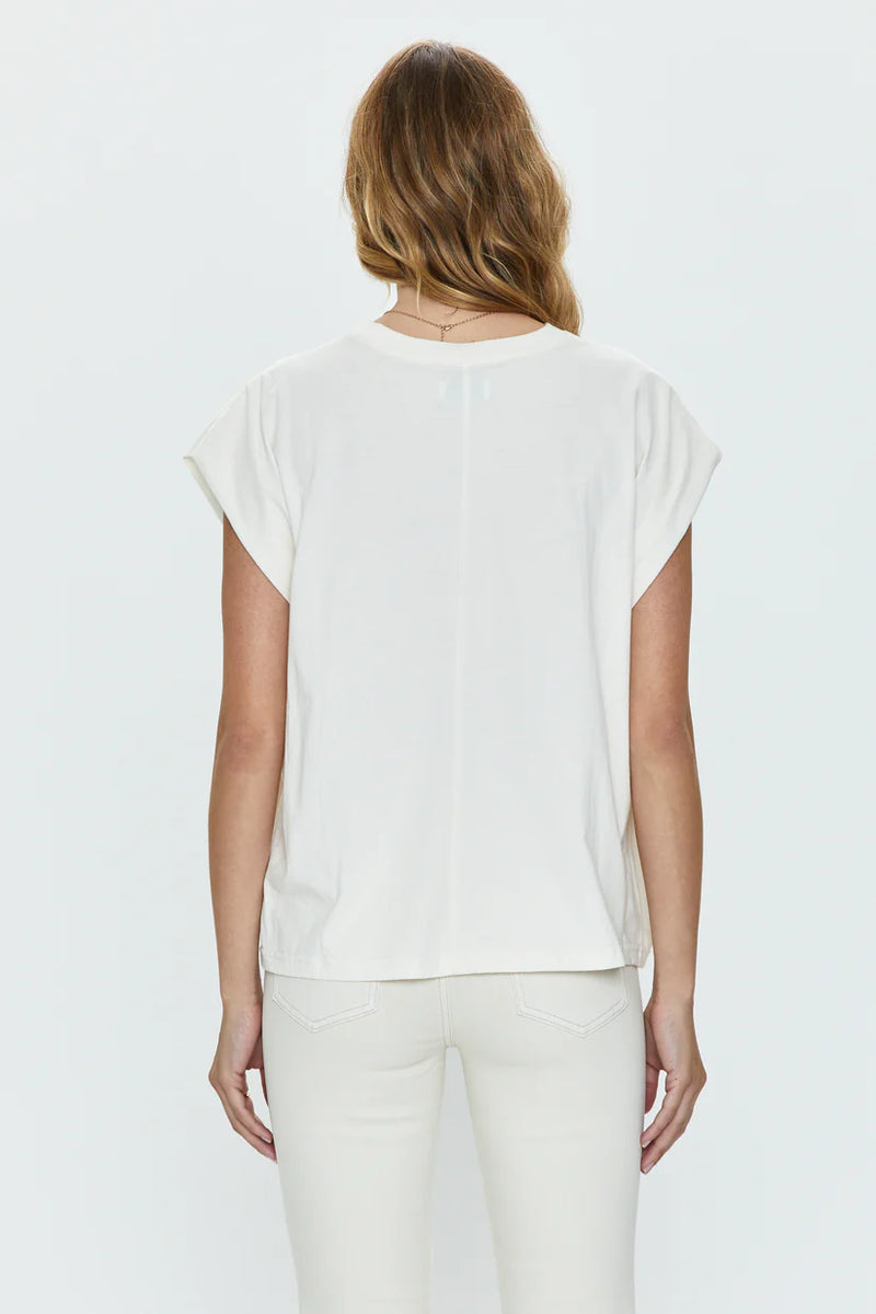 PISTOLA - TRINA MUSCLE TEE WHITE SAND