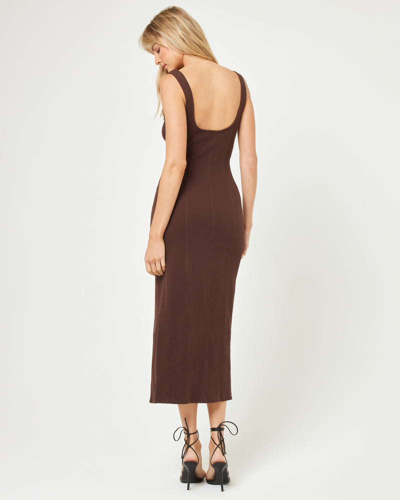 LSPACE - VIVIENNE DRESS ESPRESSO