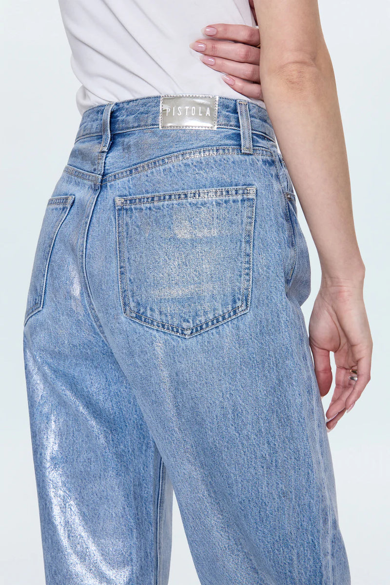 PISTOLA - WES HIGH RISE BARREL JEAN SPELLBOUND