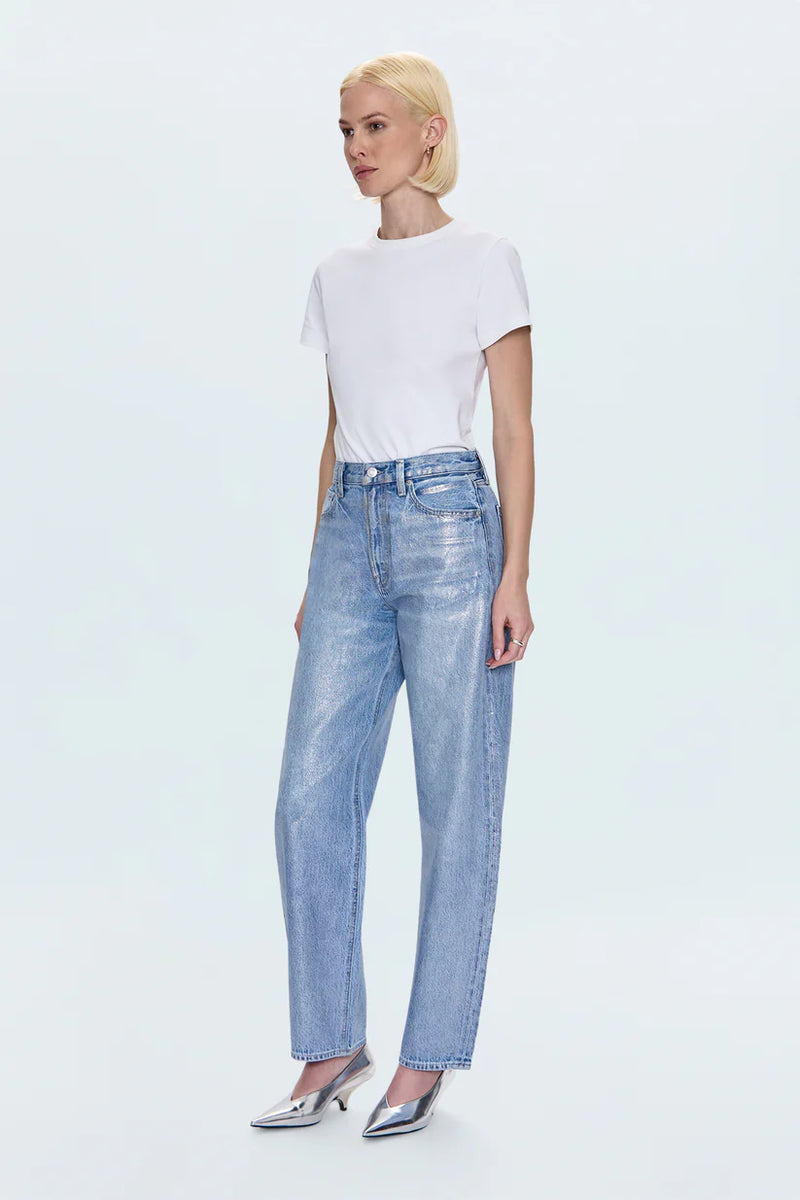 PISTOLA - WES HIGH RISE BARREL JEAN SPELLBOUND