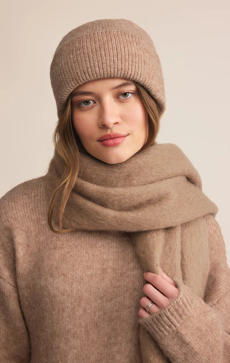 Z SUPPLY - SHOW ME THE WAY SCARF CLASSIC CAMEL