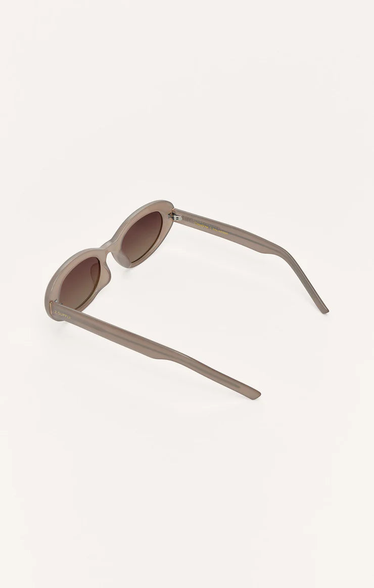 Z SUPPLY - DAYGLOW POLARIZED SUNGLASSES TAUPE GRADIENT