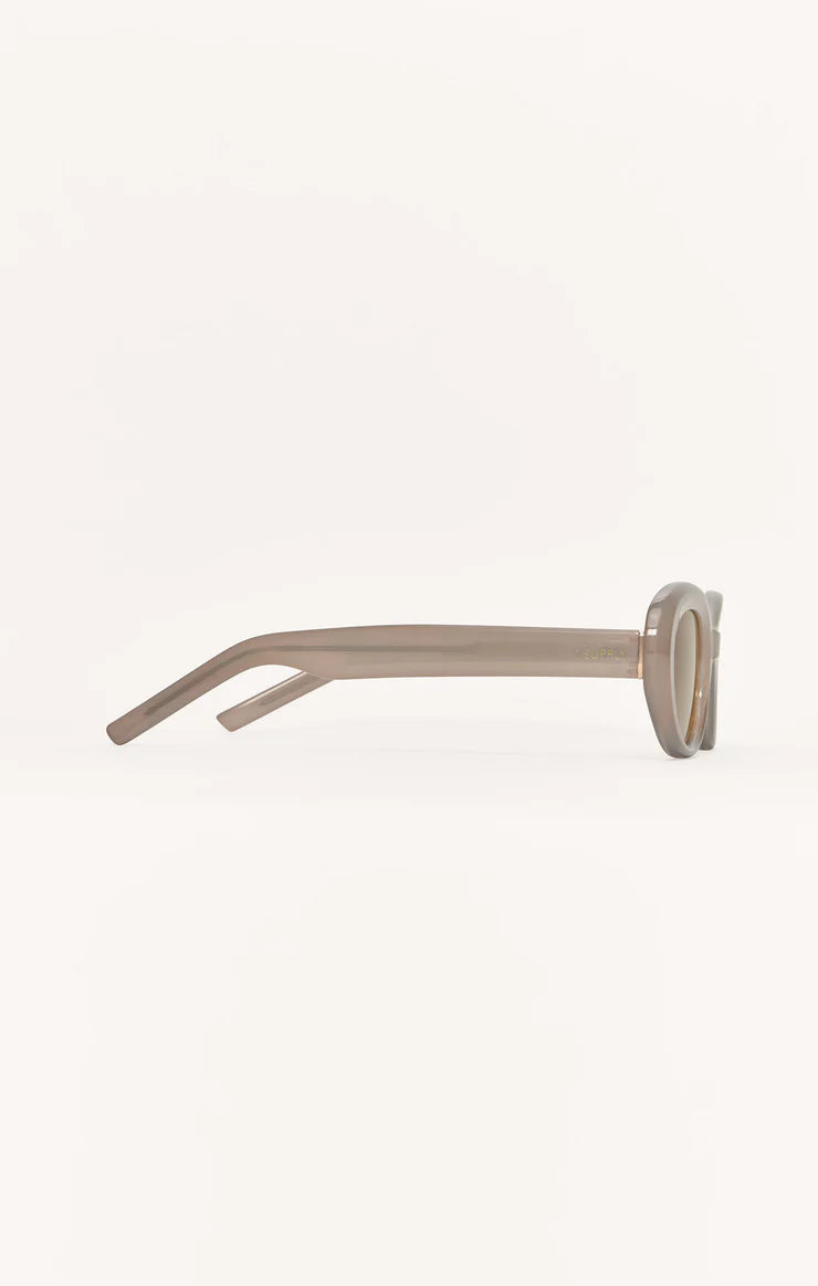 Z SUPPLY - DAYGLOW POLARIZED SUNGLASSES TAUPE GRADIENT
