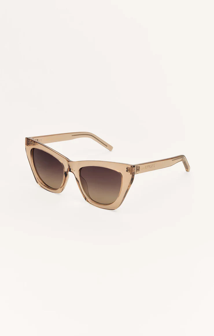 Z SUPPLY - UNDERCOVER POLARIZED SUNGLASSES TAUPE