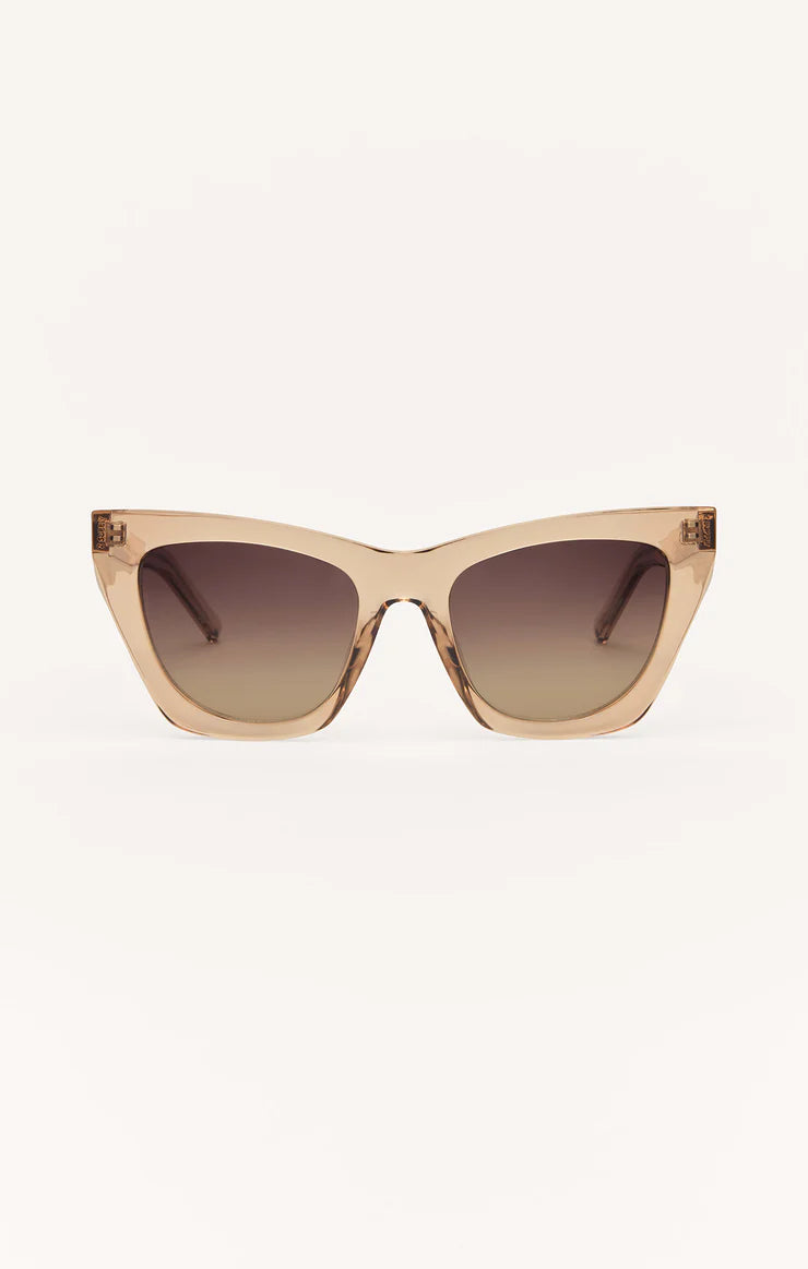 Z SUPPLY - UNDERCOVER POLARIZED SUNGLASSES TAUPE