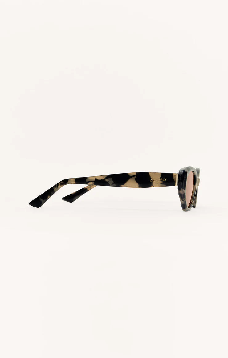 Z SUPPLY - HEATWAVE POLARIZED SUNGLASSES BROWN TORTOISE