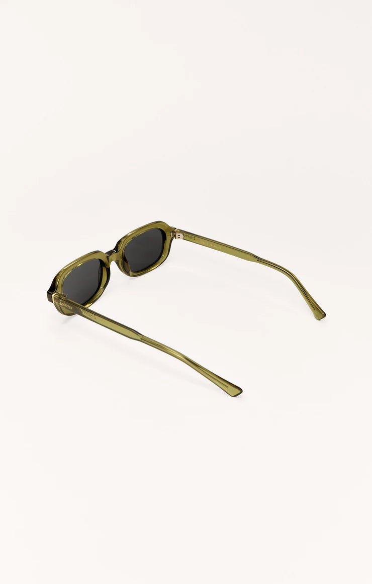 Z SUPPLY - MYST POLARIZED SUNGLASSES SAGE GREY