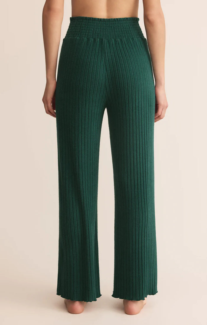 Z SUPPLY - DAWN SMOCKED RIB PANT MISTLETOE – swirlboutique