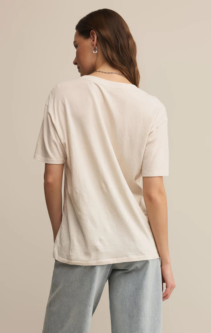 Z SUPPLY - SPOOKY SEASON BOYFRIEND TEE VANILLA ICE