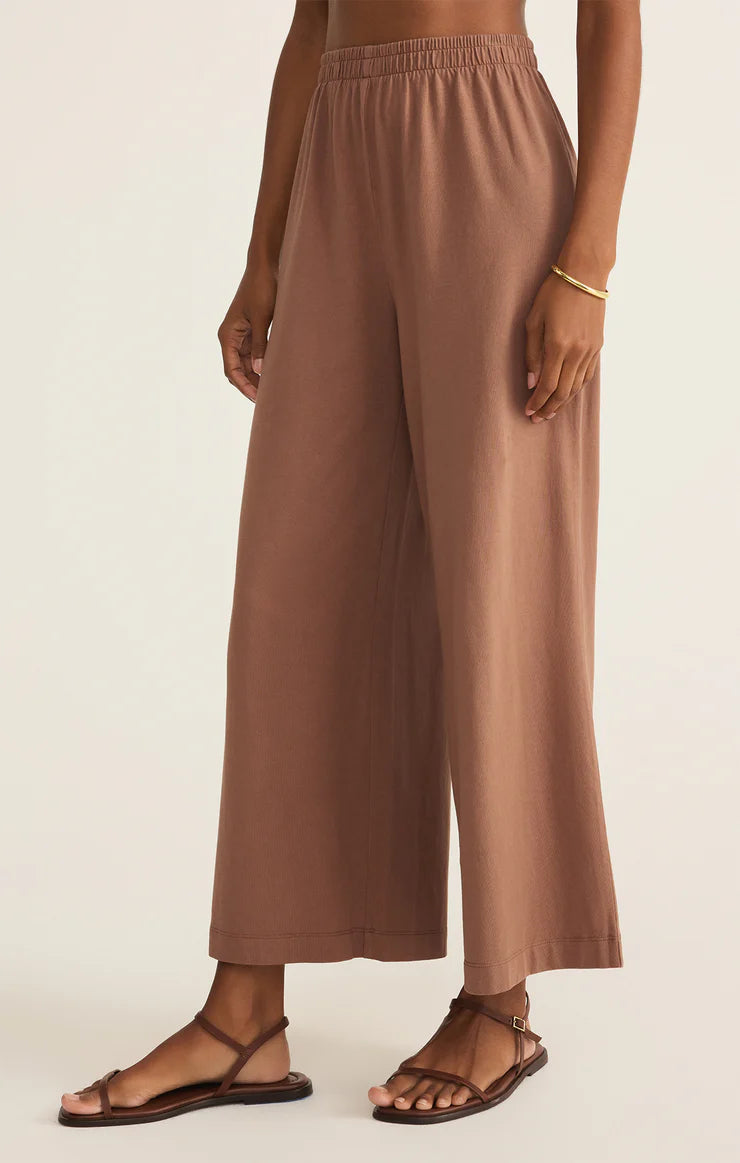 Z SUPPLY - SCOUT JERSEY PANT TEAKWOOD