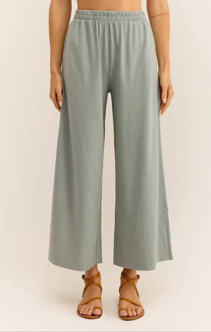 Z SUPPLY - SCOUT JERSEY FLARE PANT HARBOR GRAY