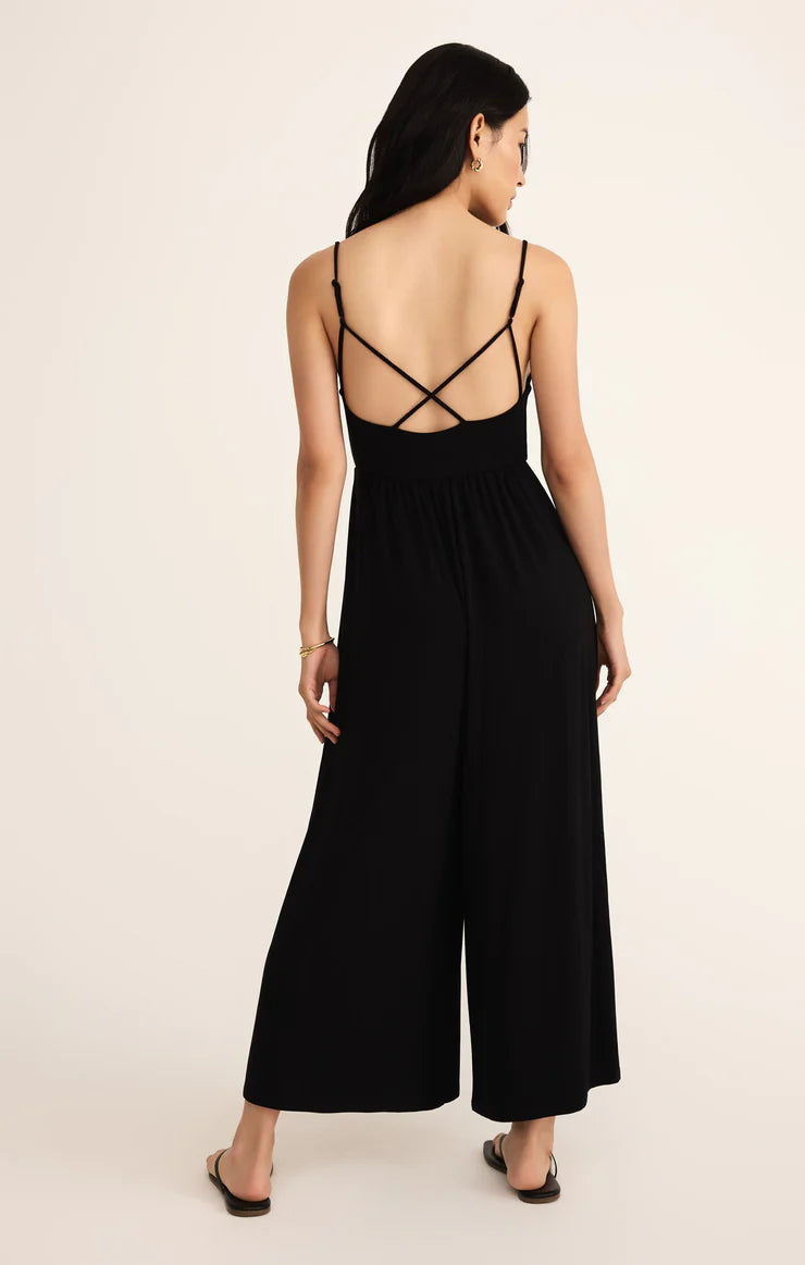 Z SUPPLY - ROZ JUMPSUIT BLACK