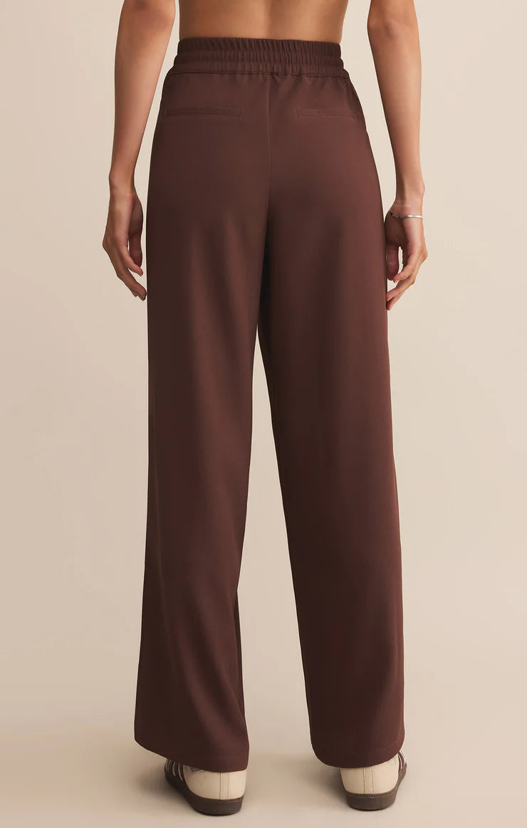 Z SUPPLY - SAUNDER TRACK PANT SANDALWOOD
