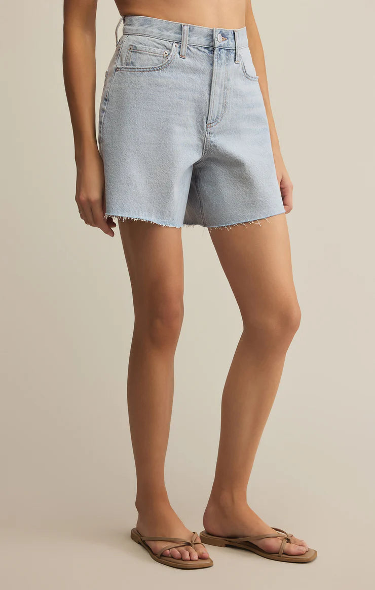 Z SUPPLY - PORTER DENIM SHORT FADED INDIGO