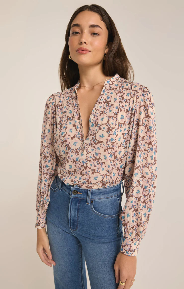 Z SUPPLY - ESME LA PAZ FLORAL BLOUSE