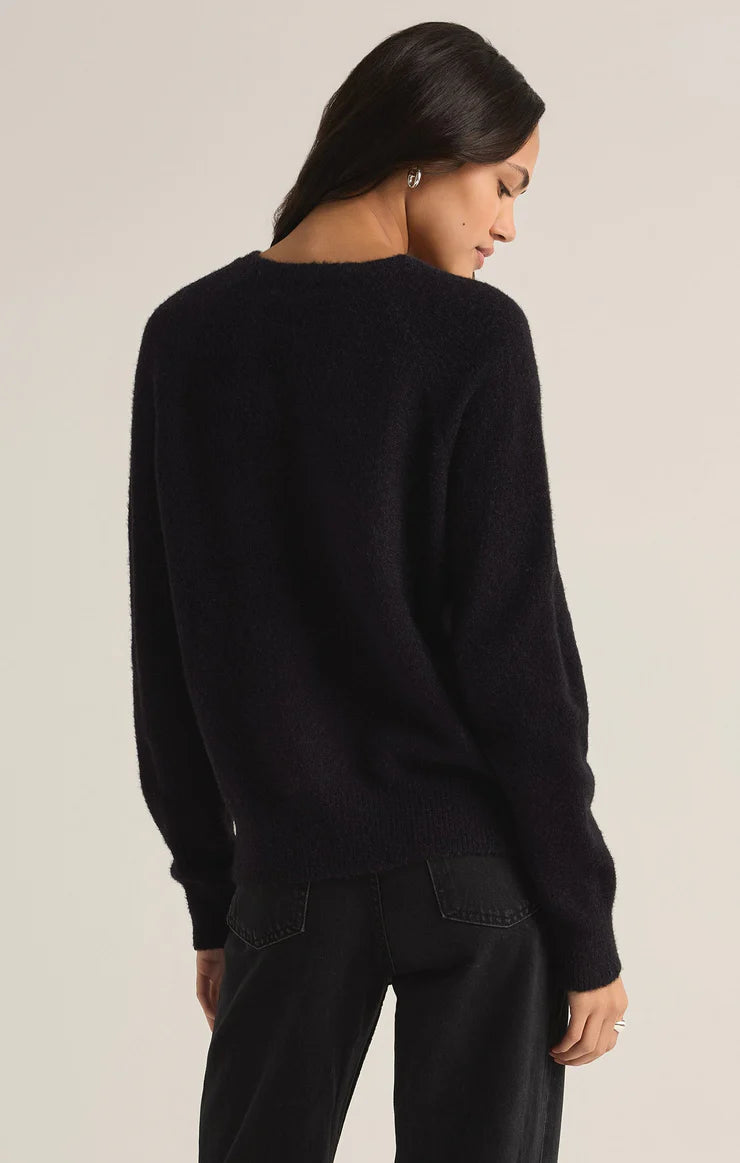 Z SUPPLY - LIZZY SWEATER BLACK