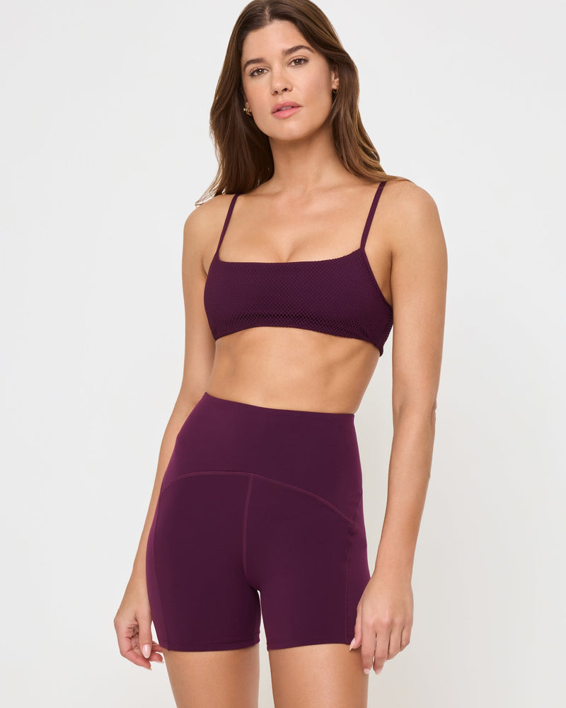 LSPACE - EN POINTE SHORT PLUM