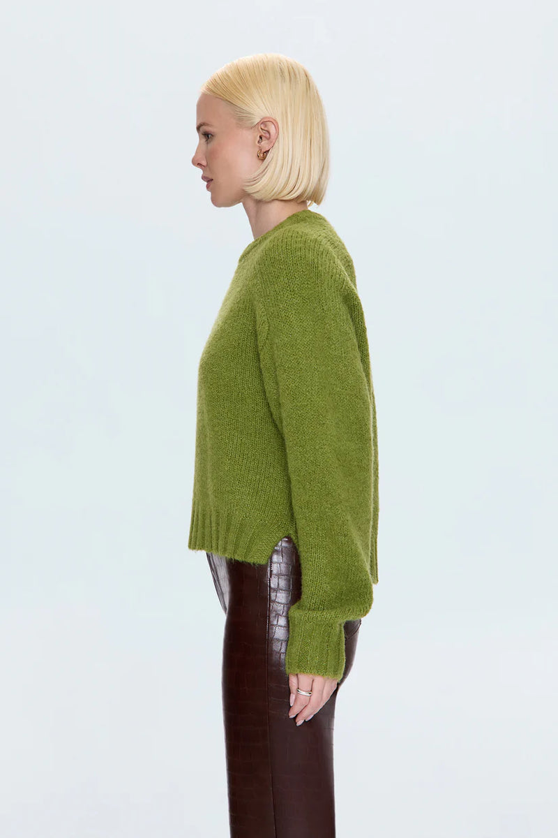 PISTOLA - ADINA EVERYDAY SWEATER PEA GREEN