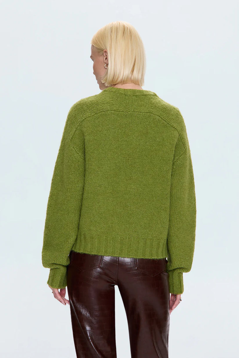 PISTOLA - ADINA EVERYDAY SWEATER PEA GREEN