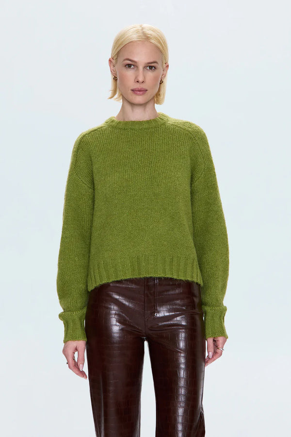 PISTOLA - ADINA EVERYDAY SWEATER PEA GREEN