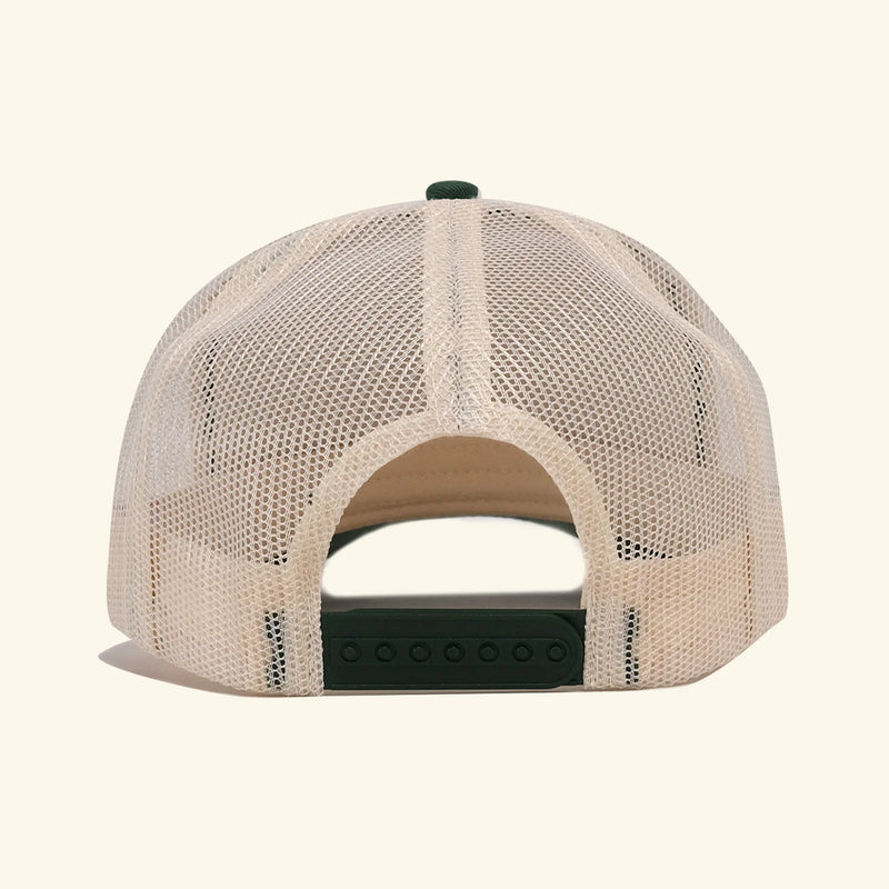 MOTEL MARGARITA - ASPIRE TWO-TONE TRUCKER HAT BONE FOREST