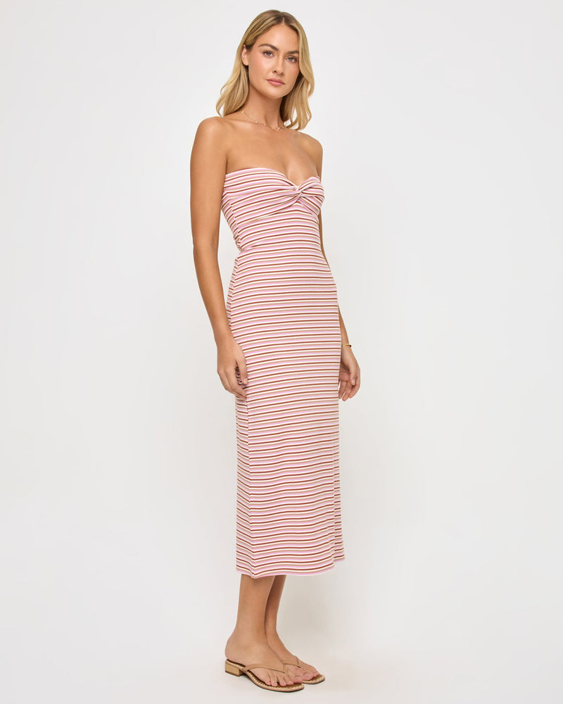 LSPACE - LISETTE DRESS AZALEA STRIPE