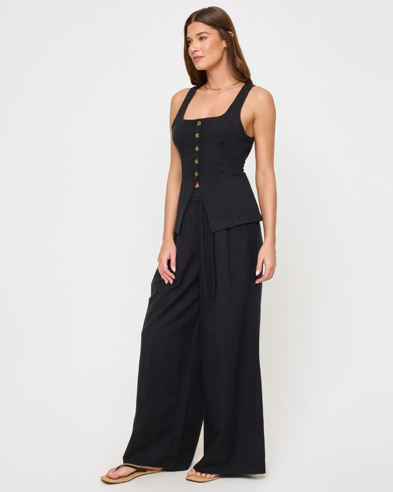 LSPACE - SOFIE VEST BLACK
