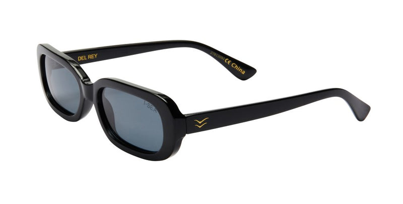 I-SEA - DEL RAY SUNGLASSES BLACK SMOKE