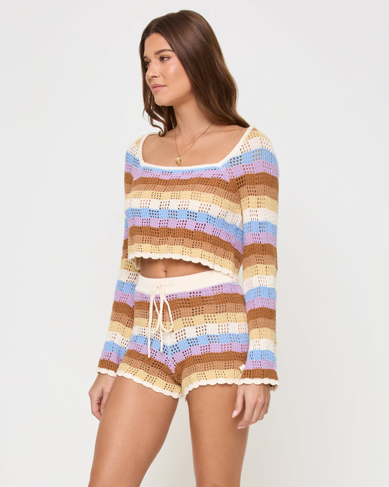 LSPACE - LOST TIDES SHORT BAJA CALIFORNIA STRIPE