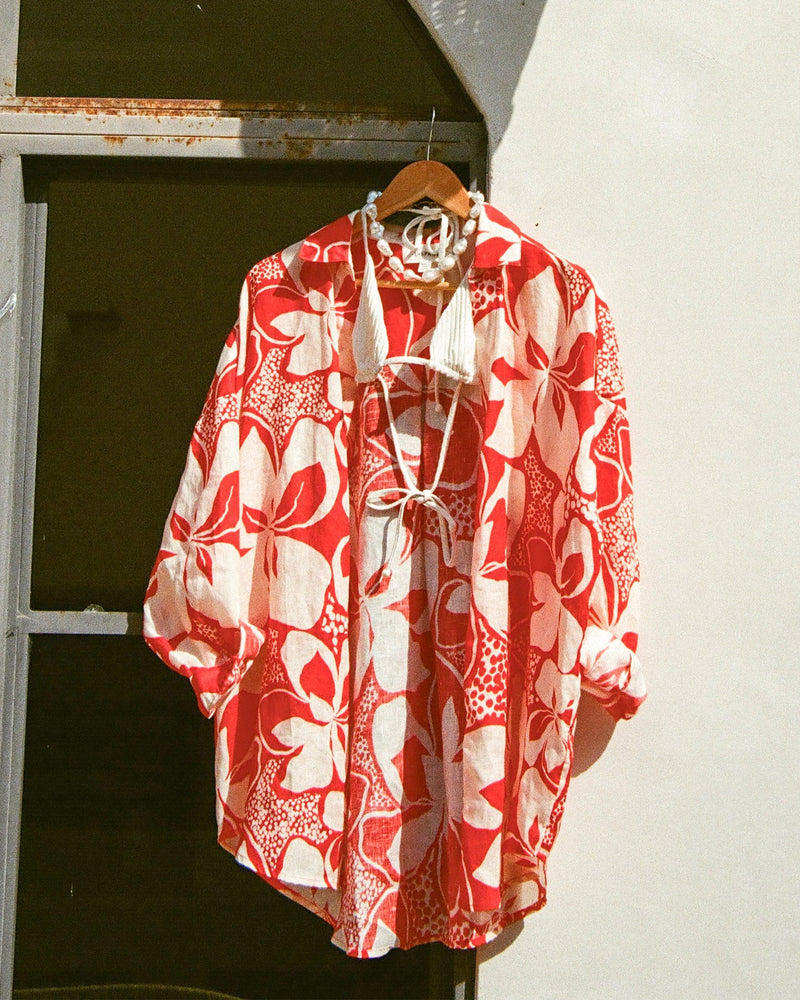 LSPACE - RIO TUNIC HIBISCUS BLOOM