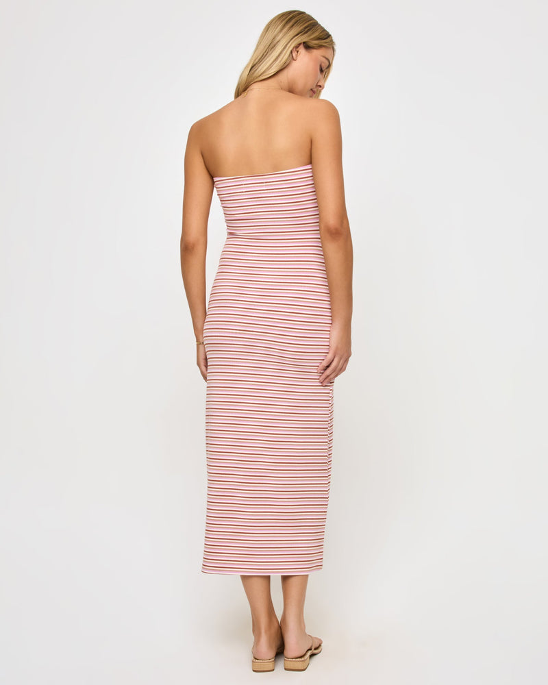 LSPACE - LISETTE DRESS AZALEA STRIPE