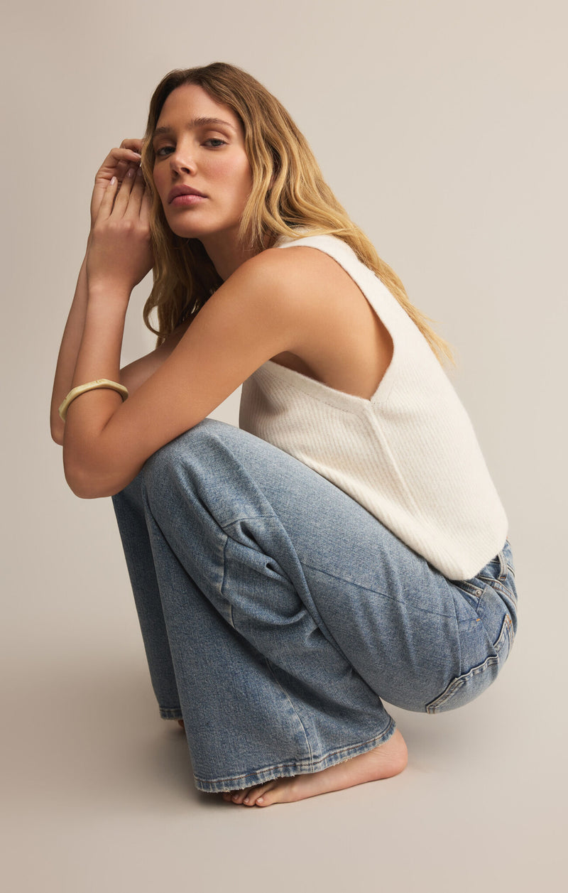 Z SUPPLY - BRYCE SWEATER VEST CRYSTAL