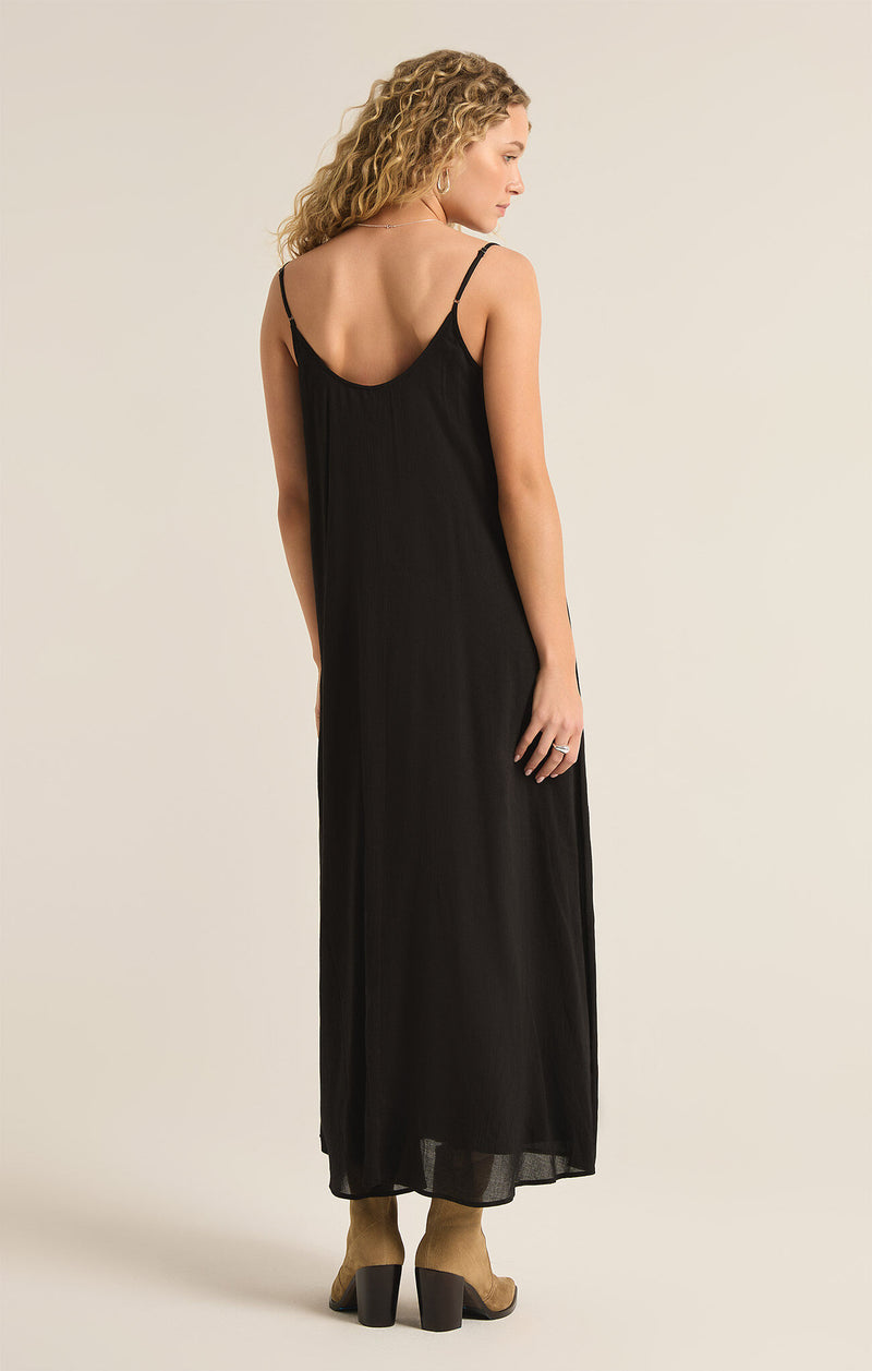 Z SUPPLY - REED MAXI DRESS BLACK