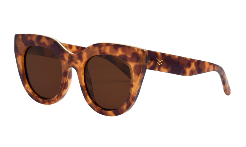 I-SEA - LANA SUNGLASSES MOCHA TORT BROWN