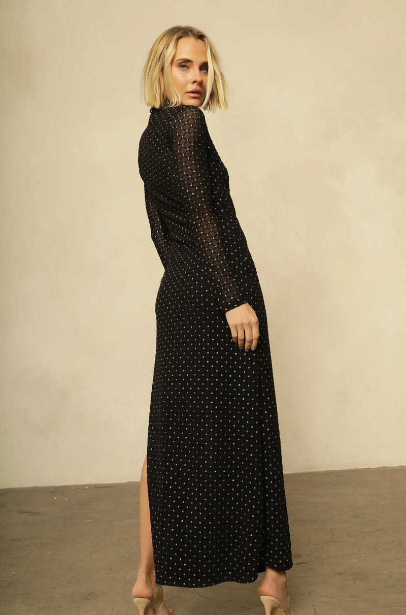 NIGHTCAP - MARDI GRAS GOWN