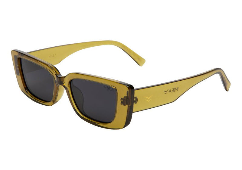 I-SEA - MILEY SUNGLASSES LIME SMOKE