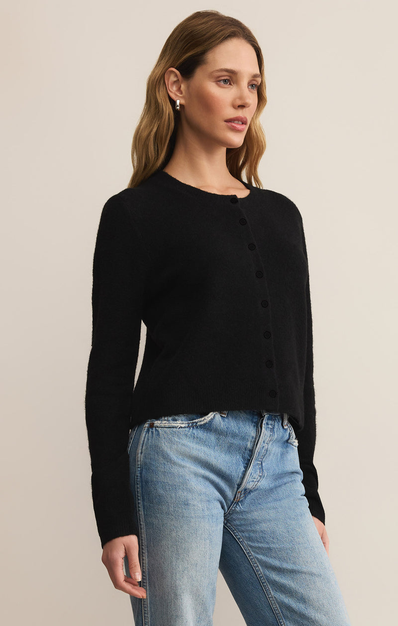Z SUPPLY - MEDINA COZY CARDIGAN BLACK