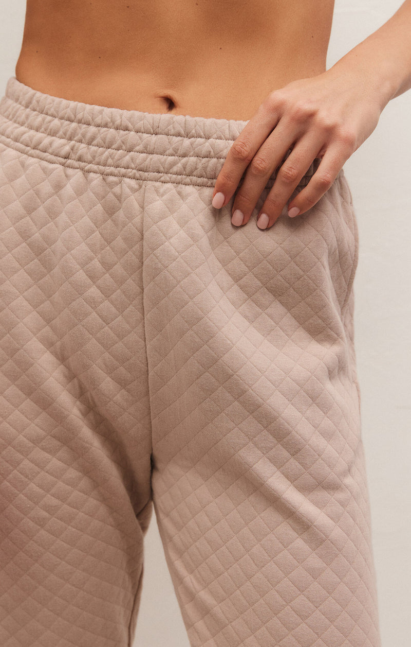 Z SUPPLY - SLIM KNIT QUILTED JOGGER