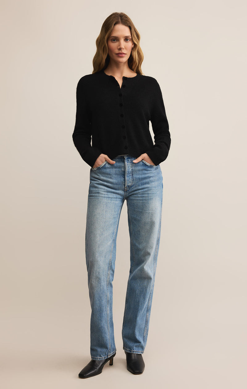 Z SUPPLY - MEDINA COZY CARDIGAN BLACK