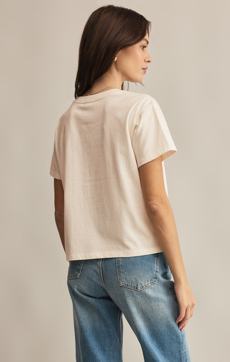 Z SUPPLY - GO TO WASHED TEE SEA SALT