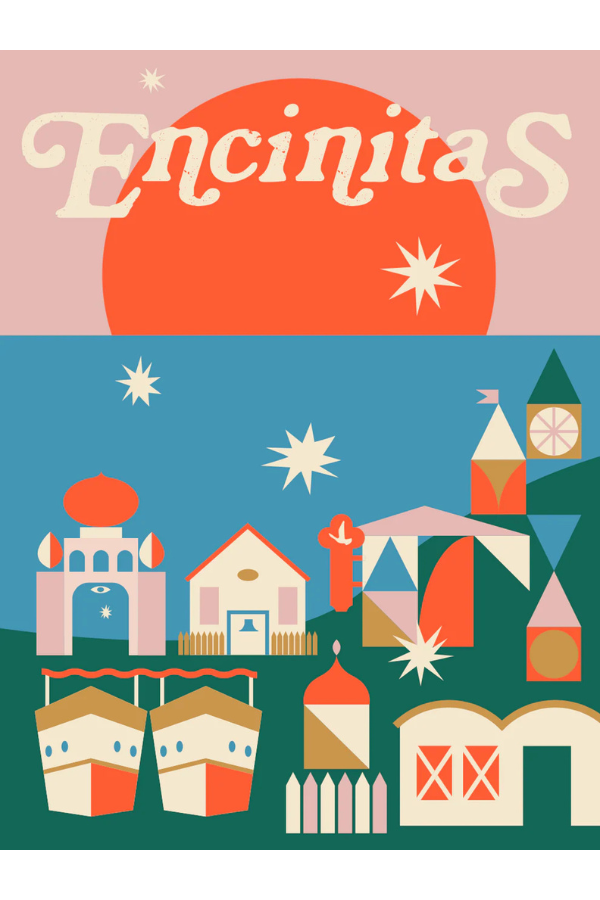DANIELLA MANINI - ENCINITAS PRINT