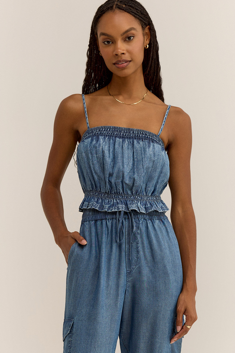 Z SUPPLY - RIVINA CHAMBRAY TANK