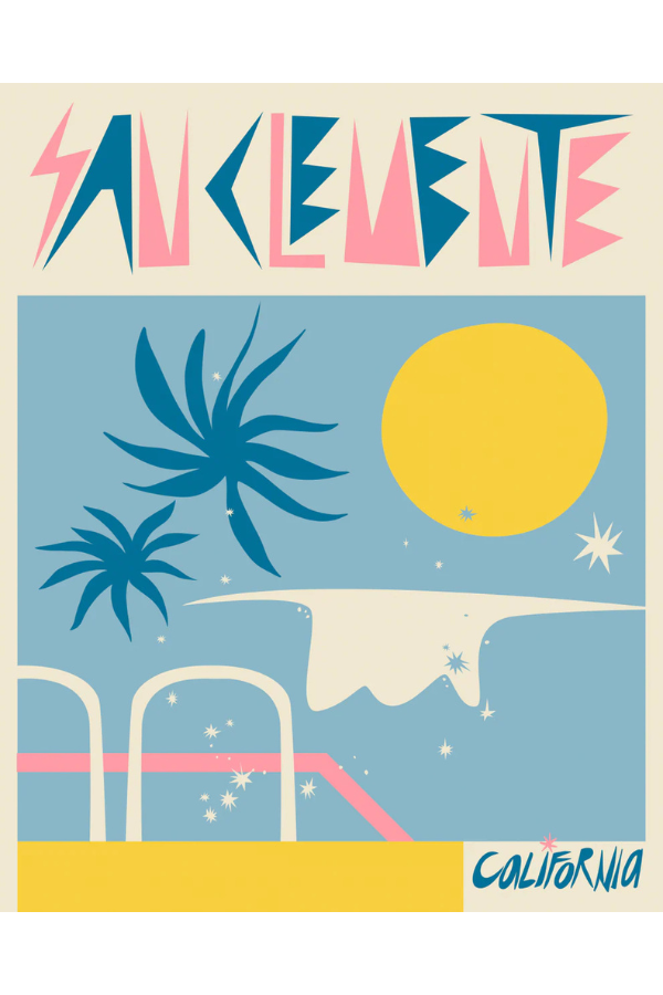 DANIELLA MANINI - SAN CLEMENTE FALL PRINT