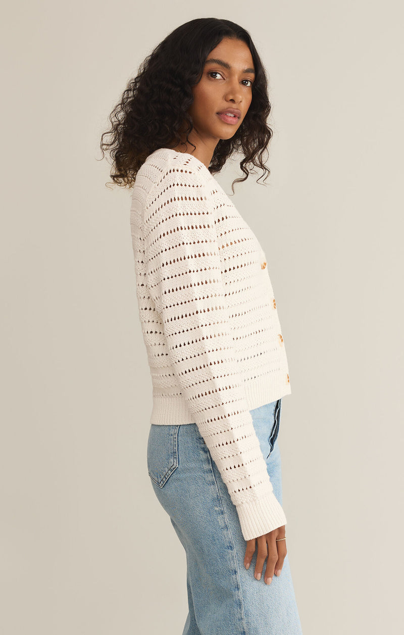 Z SUPPLY - ROMANCE CARDIGAN SEA SALT