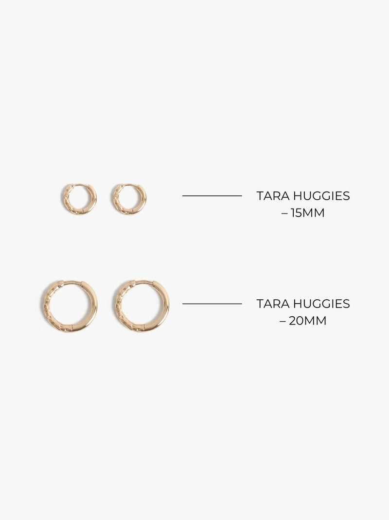 MARRIN COSTELLO JEWELRY - TARA HUGGIES 15MM